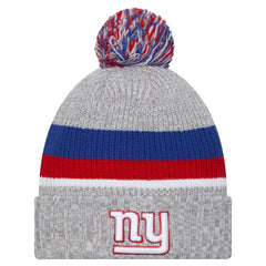New York Giants New Era Youth Cuffed Knit Hat with Pom