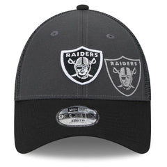 Las Vegas Raiders New Era Preschool Reflect 9FORTY Adjustable Hat