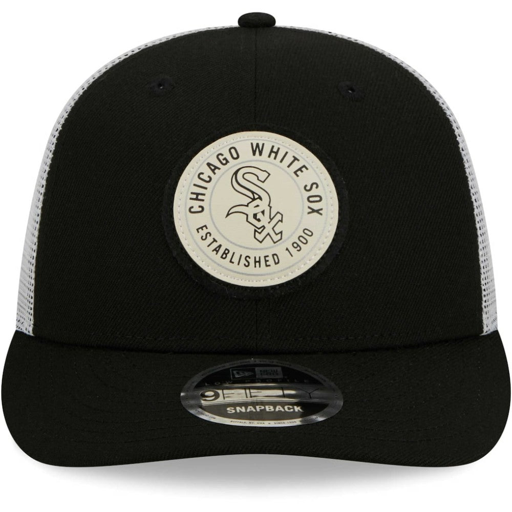 Chicago White Sox New Era Circle Trucker Low Profile 9FIFTY Snapback Hat | MLB Online