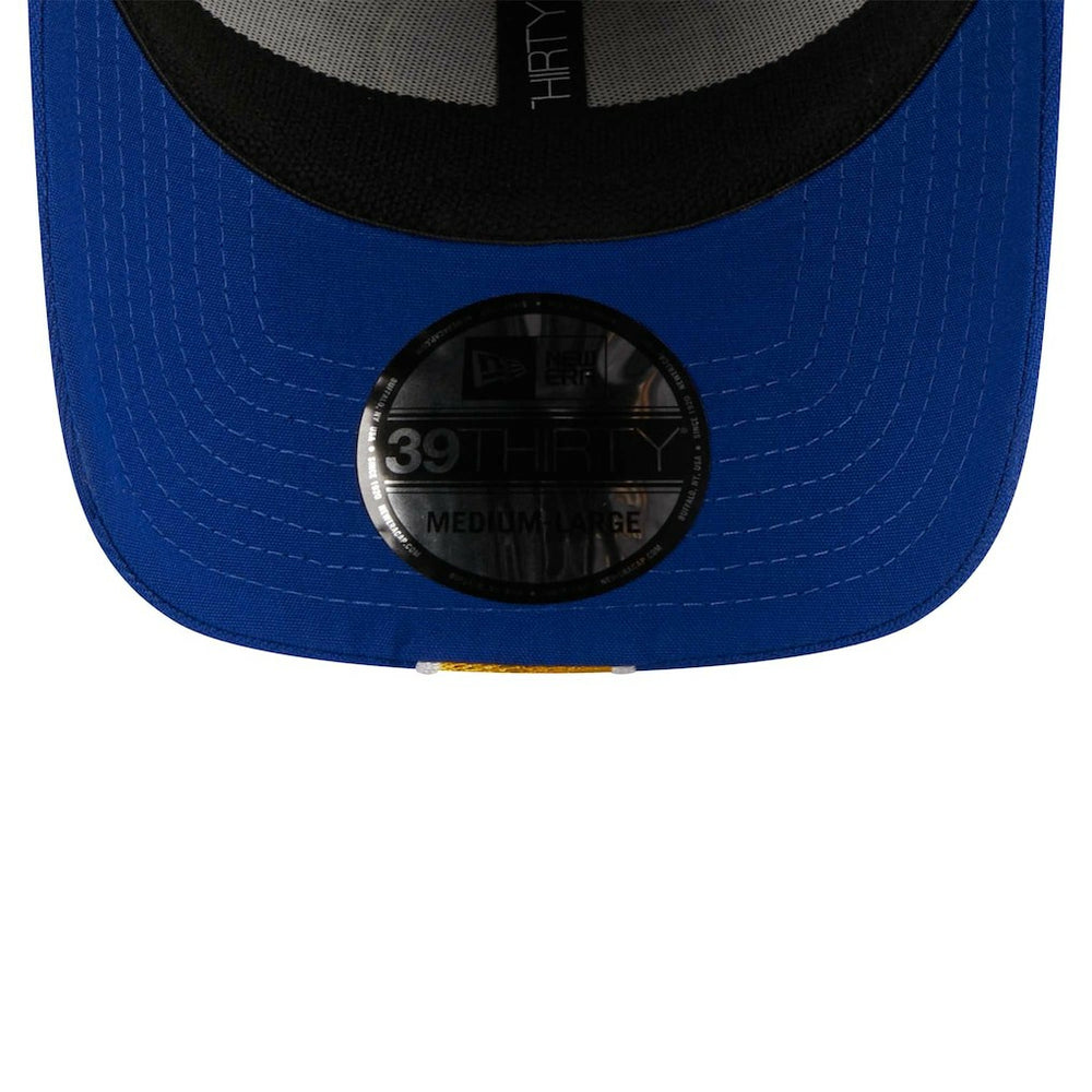 Golden State Warriors Striped 39THIRTY Flex Hat sale On Sale