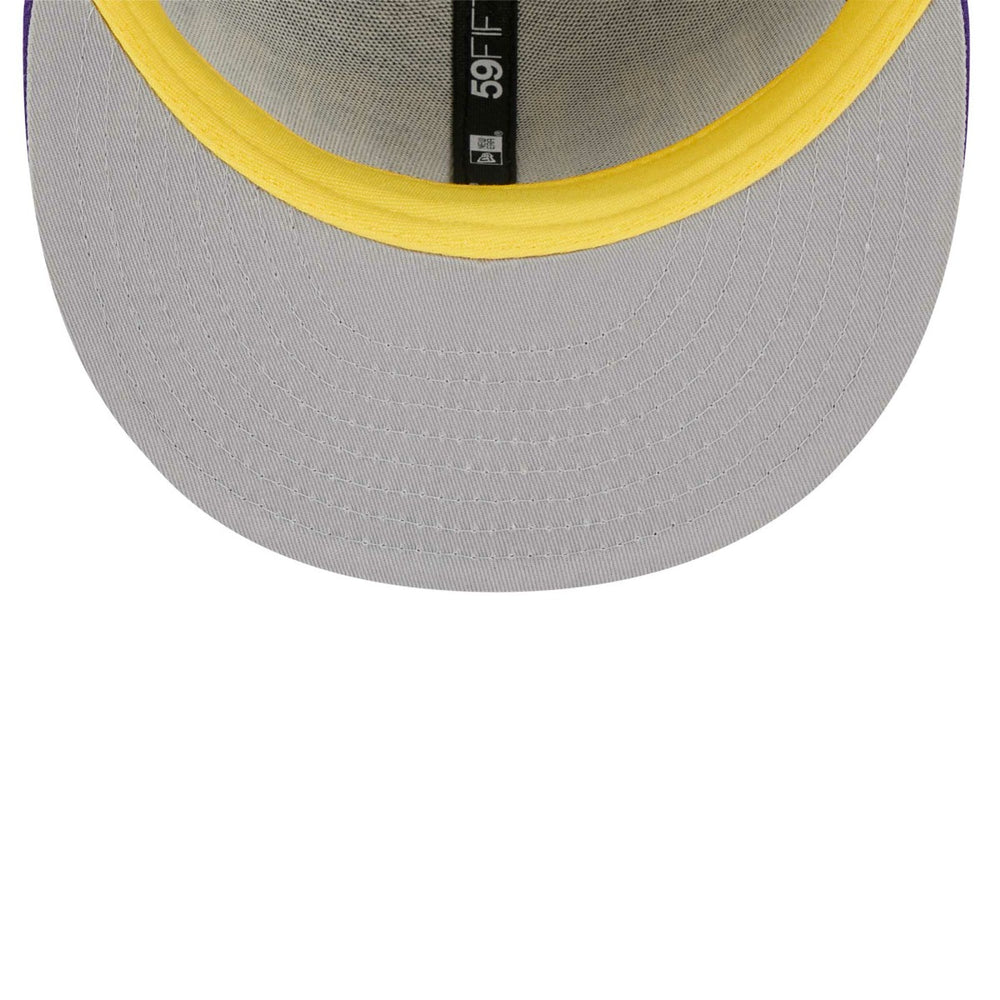 Los Angeles Lakers Big Arch Text 59FIFTY Fitted Hat Discount