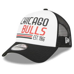 Chicago Bulls Lift Pass Foam Front Trucker 9FORTY Adjustable Hat Discount