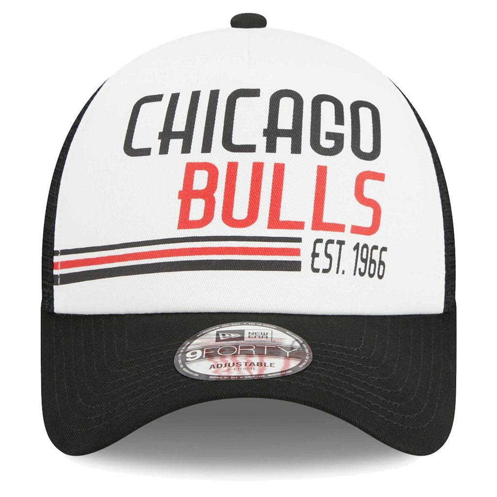 Chicago Bulls Lift Pass Foam Front Trucker 9FORTY Adjustable Hat Discount