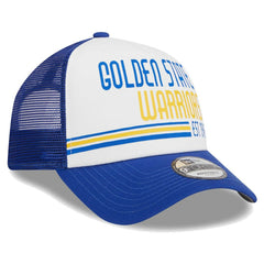 Golden State Warriors Lift Pass Foam Front Trucker 9FORTY Adjustable Hat sale Online