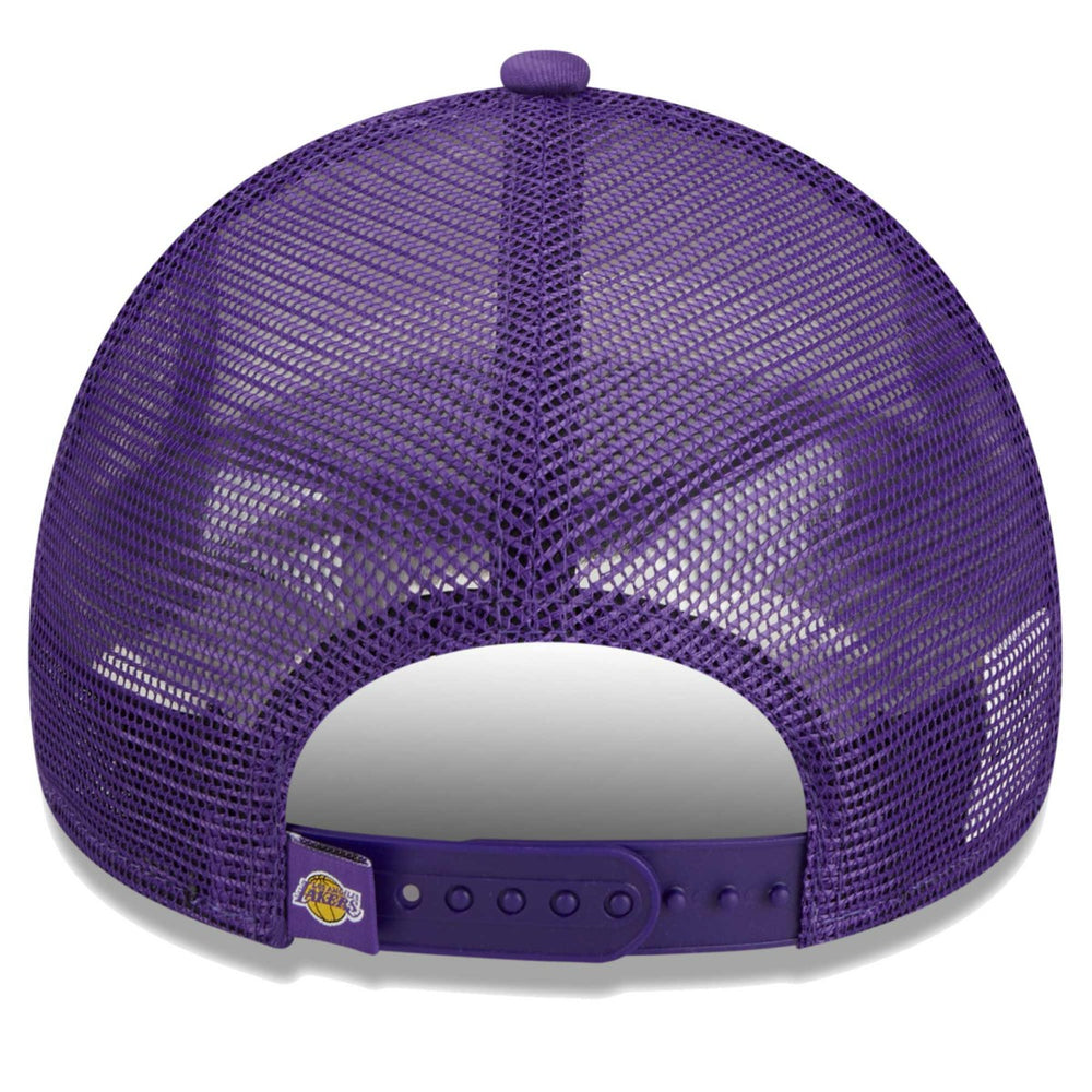Los Angeles Lakers Lift Pass Foam Front Trucker 9FORTY Adjustable Hat Online