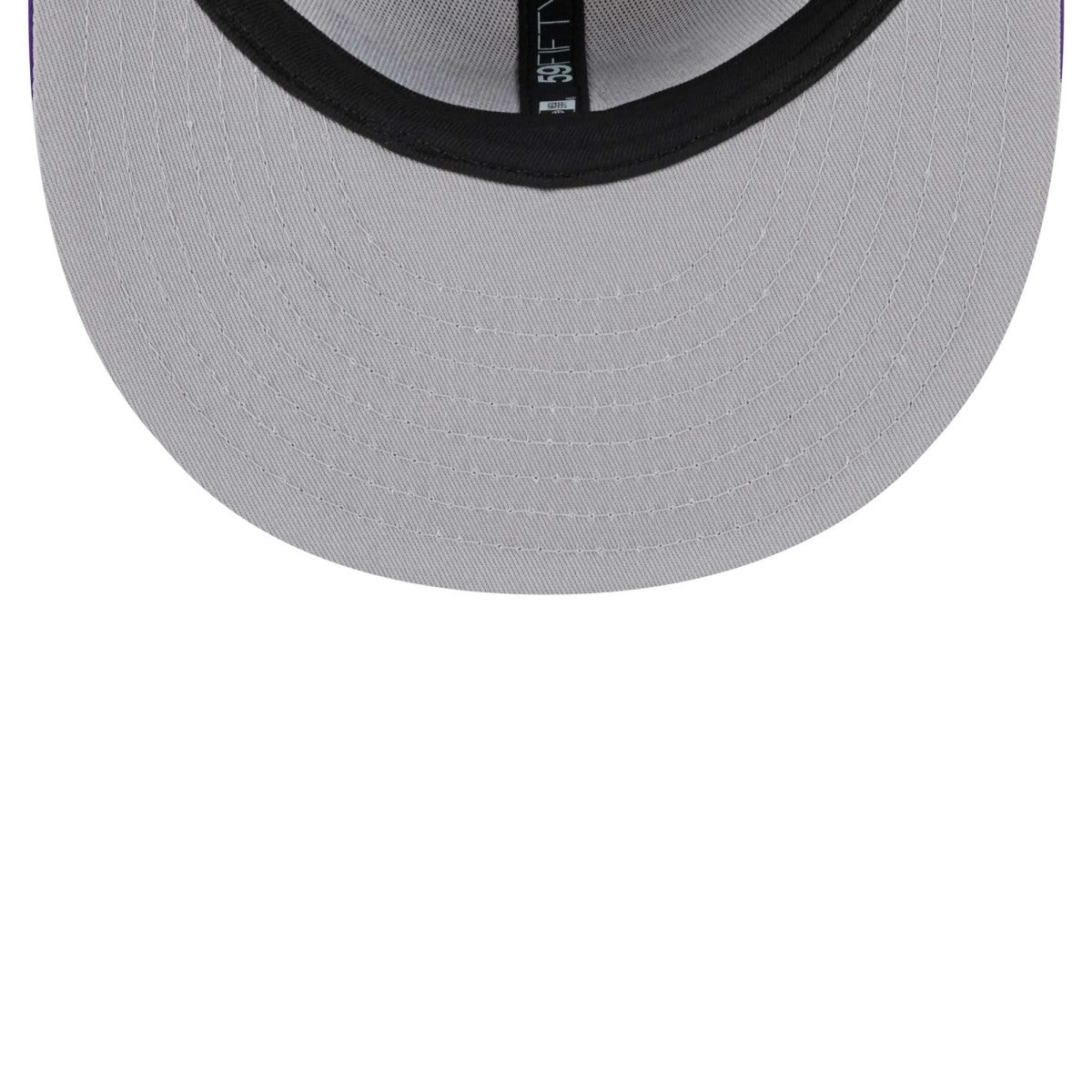 Los Angeles Lakers Throwback Satin 59FIFTY Fitted Hat Outlet