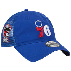 Philadelphia 76ers Distinct Side Patch Trucker 9TWENTY Adjustable Hat Discount