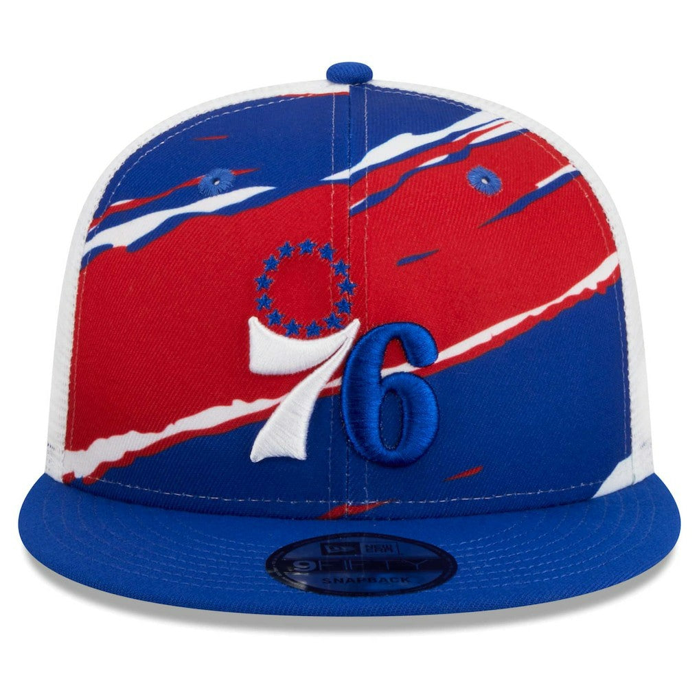 Philadelphia 76ers Tear Trucker 9FIFTY Adjustable Hat Discount