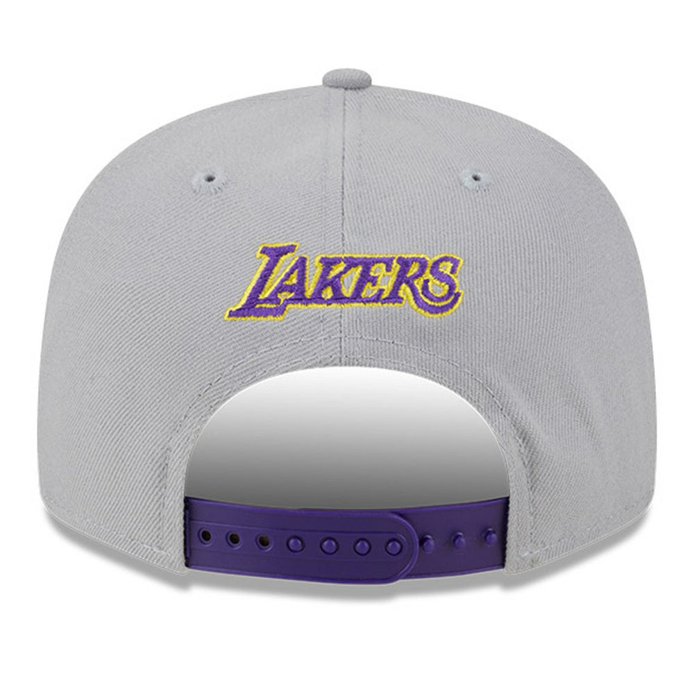 Los Angeles Lakers Chenille Band 9FIFTY Snapback Hat New