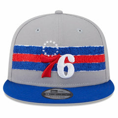 Philadelphia 76ers Chenille Band 9FIFTY Snapback Hat On Sale