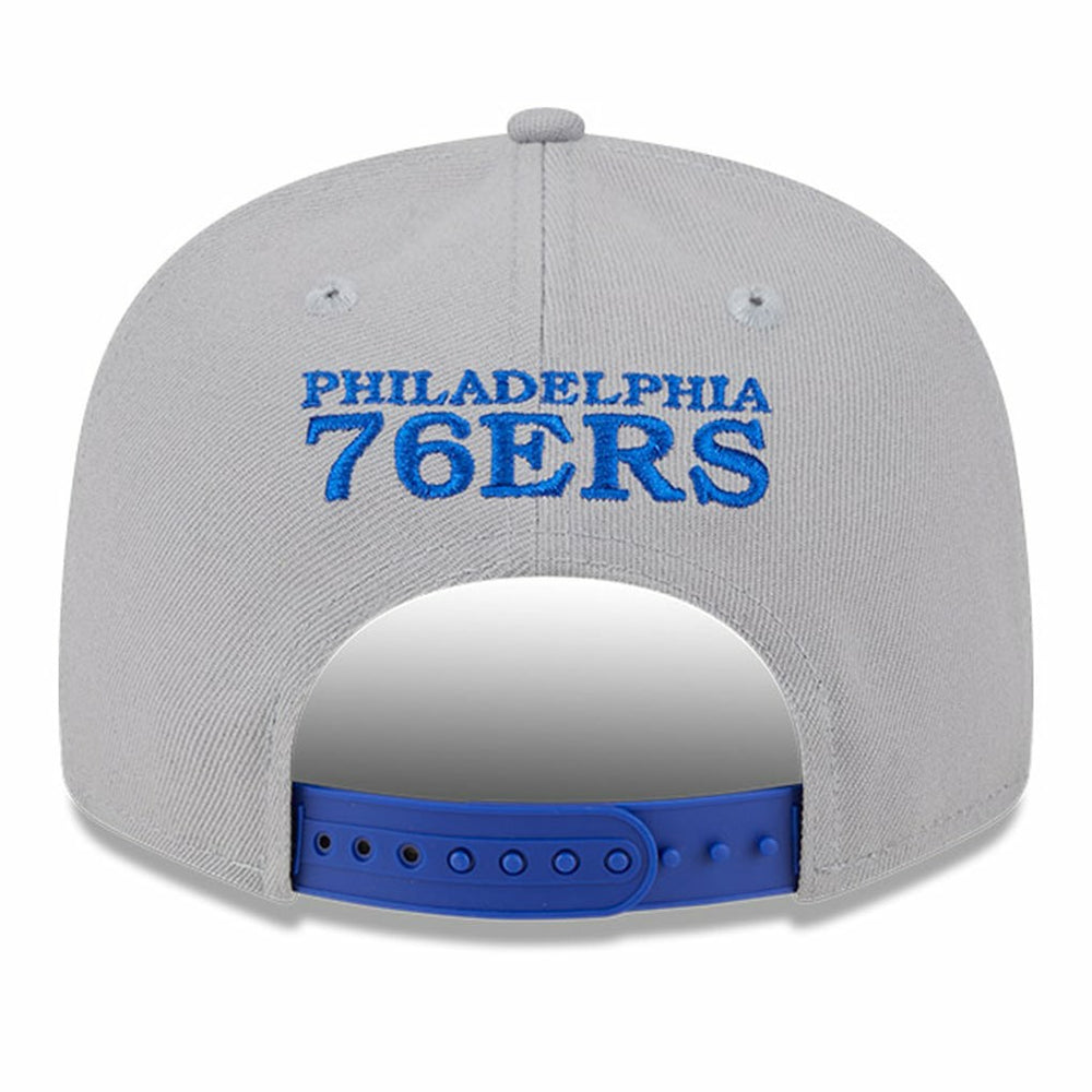 Philadelphia 76ers Chenille Band 9FIFTY Snapback Hat On Sale