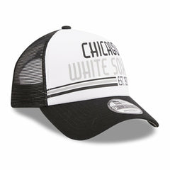 Chicago White Sox New Era Stacked A-Frame Trucker 9FORTY Adjustable Hat | MLB Sale