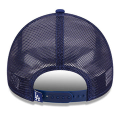 Los Angeles Dodgers New Era Stacked A-Frame Trucker 9FORTY Adjustable Hat | MLB US