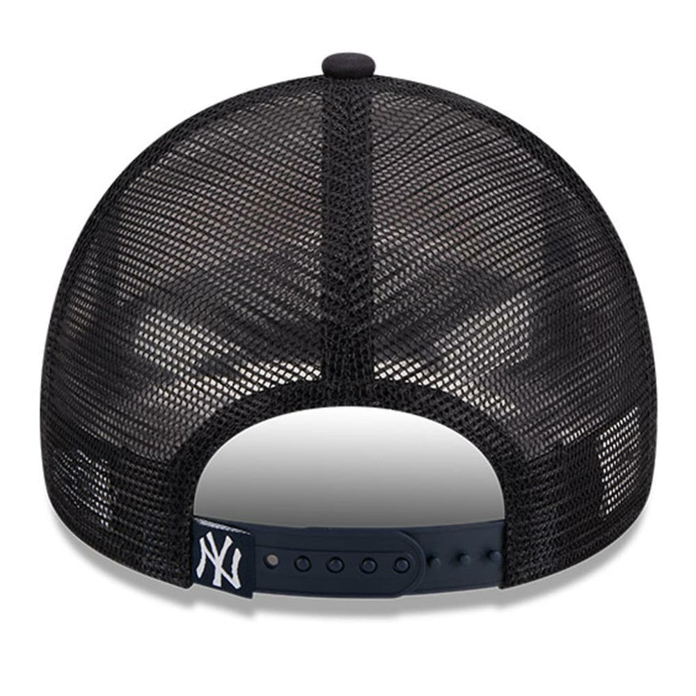 New York Yankees New Era Stacked A-Frame Trucker 9FORTY Adjustable Hat | MLB Near me