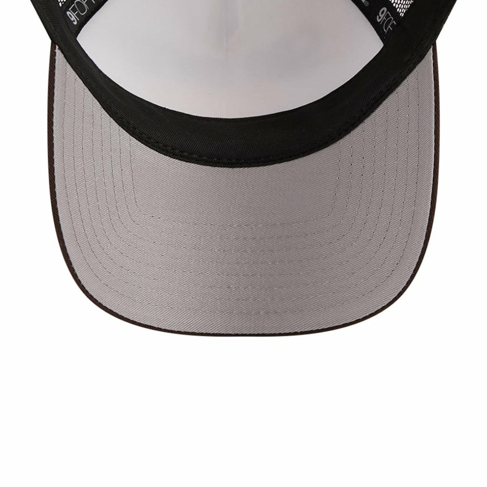 San Diego Padres New Era Stacked A-Frame Trucker 9FORTY Adjustable Hat | MLB Online
