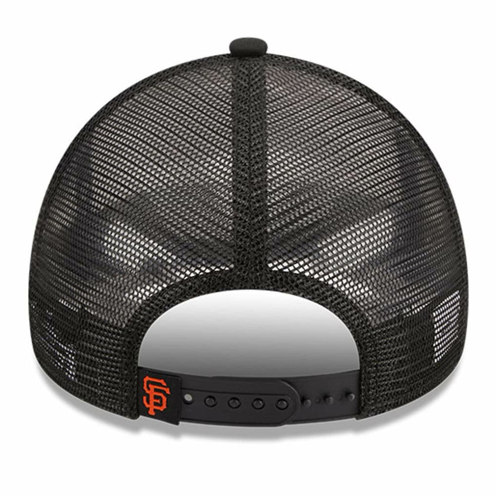 San Francisco Giants New Era Stacked A-Frame Trucker 9FORTY Adjustable Hat | MLB Near me
