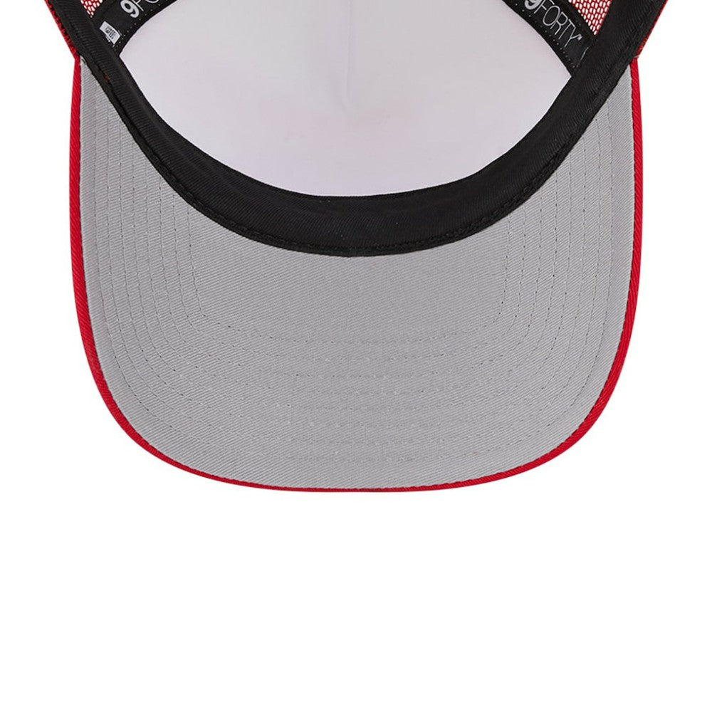 St. Louis Cardinals New Era Stacked A-Frame Trucker 9FORTY Adjustable Hat | MLB On Sale