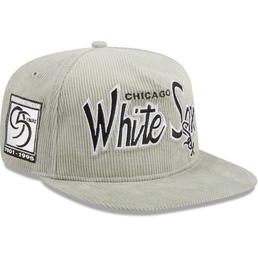 Chicago White Sox New Era Corduroy Golfer Adjustable Hat | MLB On Sale