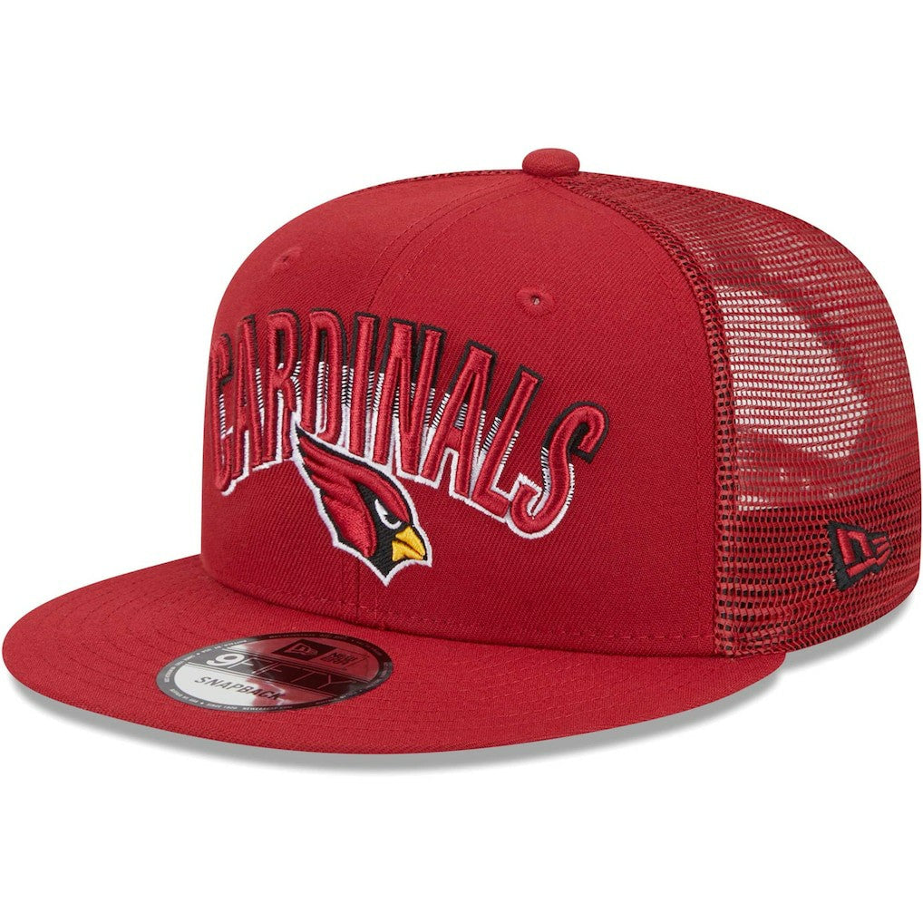 Arizona Cardinals New Era Grade Trucker 9FIFTY Snapback Hat