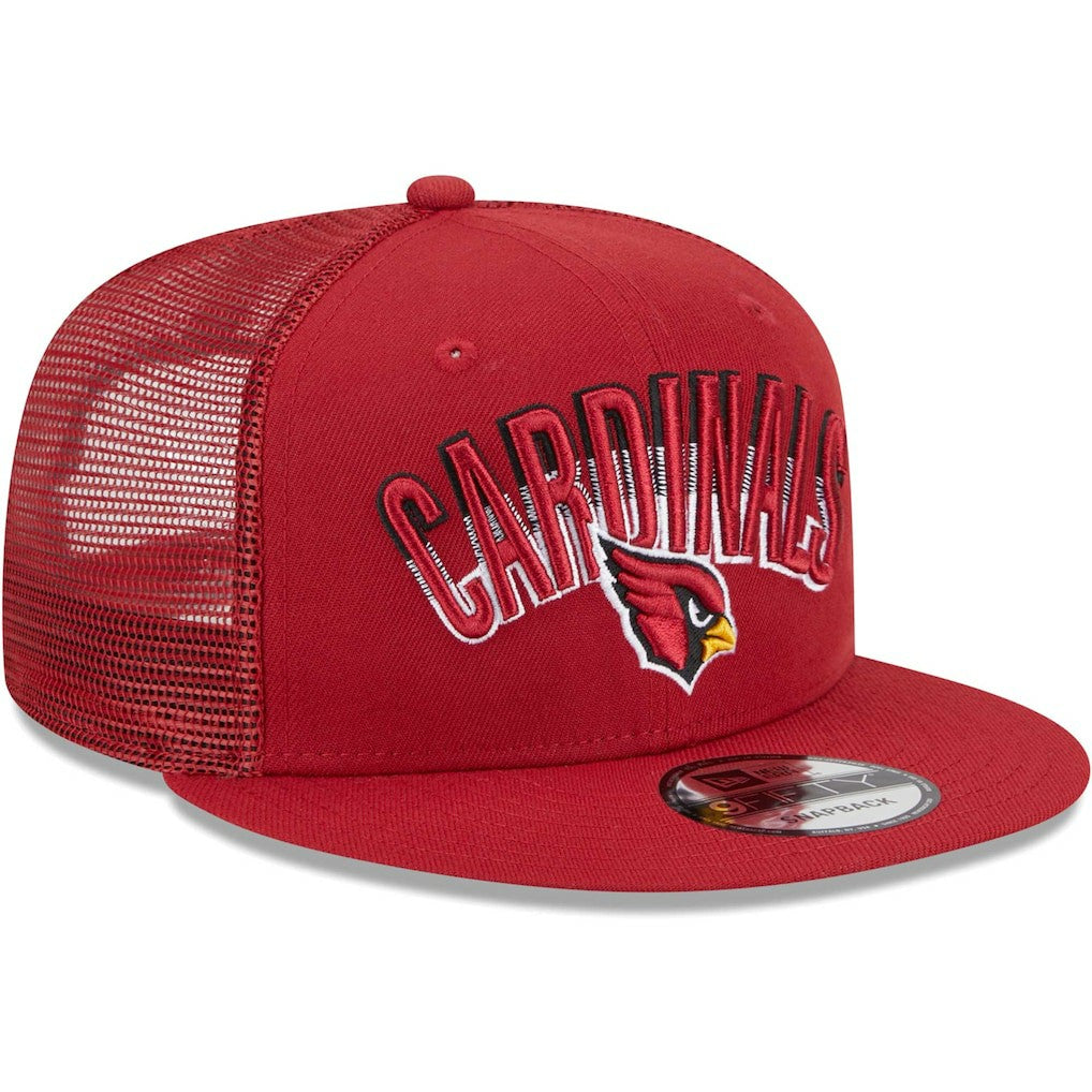Arizona Cardinals New Era Grade Trucker 9FIFTY Snapback Hat