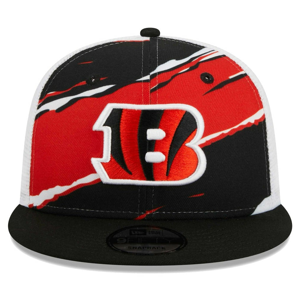 Cincinnati Bengals New Era Tear Trucker 9FIFTY Snapback Hat