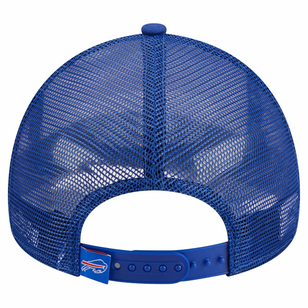 Buffalo Bills New Era Stacked A-Frame Trucker 9FORTY Adjustable Hat