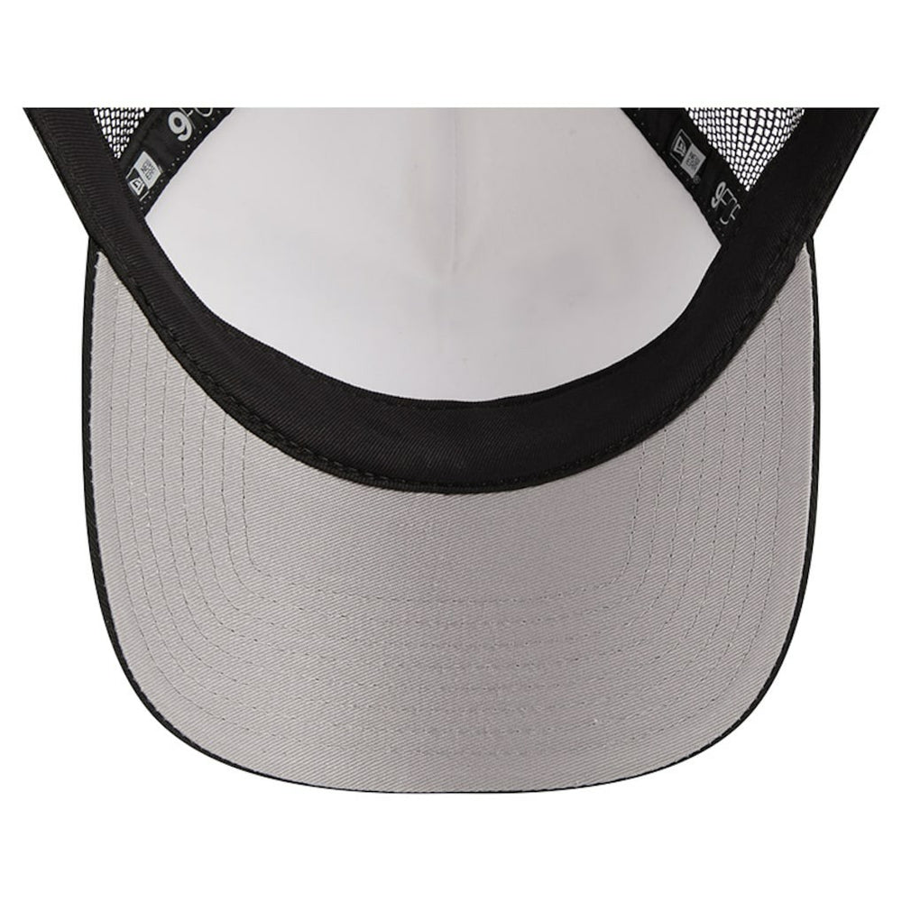 Las Vegas Raiders New Era Stacked A-Frame Trucker 9FORTY Adjustable Hat
