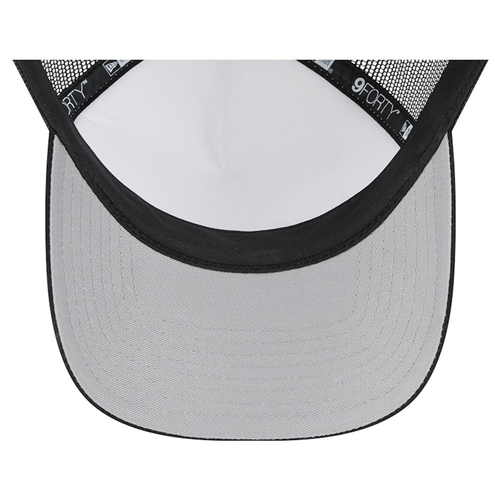 New Orleans Saints New Era Stacked A-Frame Trucker 9FORTY Adjustable Hat