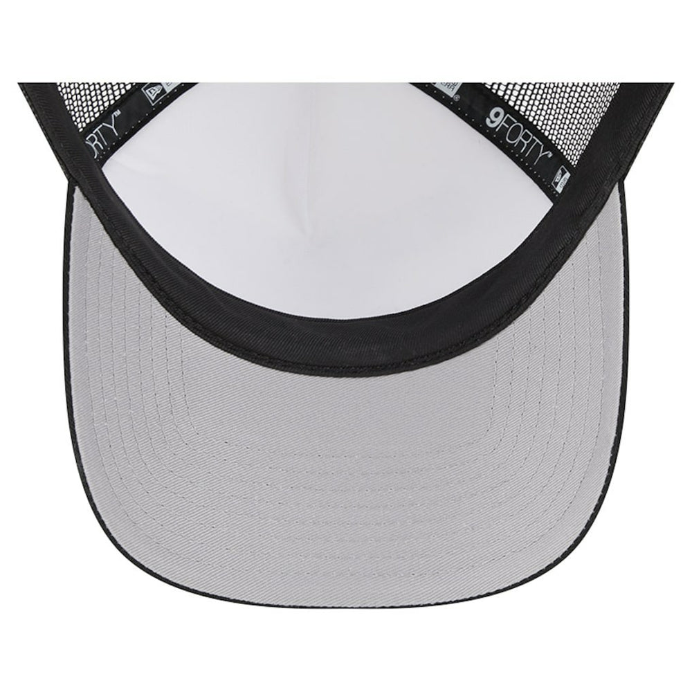 New Orleans Saints New Era Stacked A-Frame Trucker 9FORTY Adjustable Hat