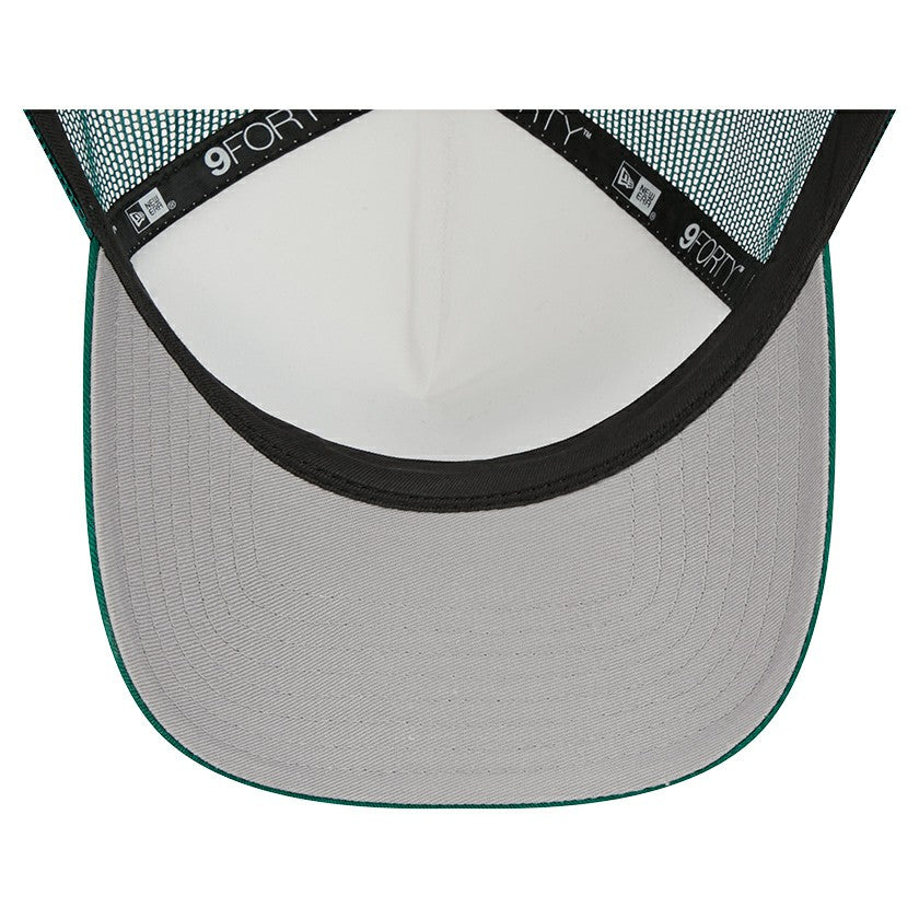 New York Jets New Era Stacked A-Frame Trucker 9FORTY Adjustable Hat