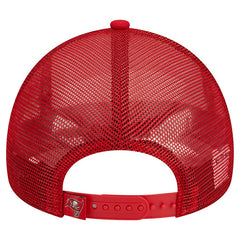 Tampa Bay Buccaneers New Era Stacked A-Frame Trucker 9FORTY Adjustable Hat