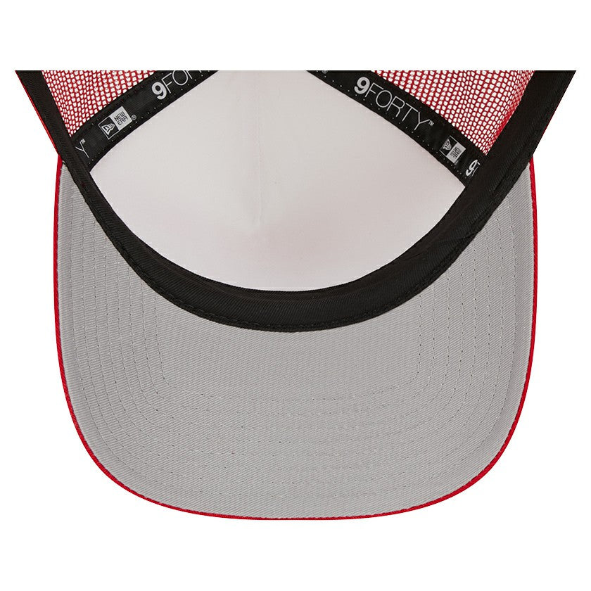 Tampa Bay Buccaneers New Era Stacked A-Frame Trucker 9FORTY Adjustable Hat