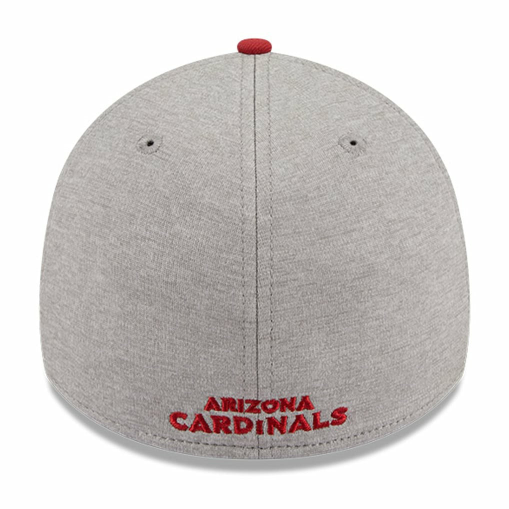 Arizona Cardinals New Era Striped 39THIRTY Flex Hat