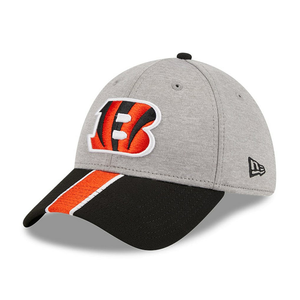 Cincinnati Bengals New Era Striped 39THIRTY Flex Hat