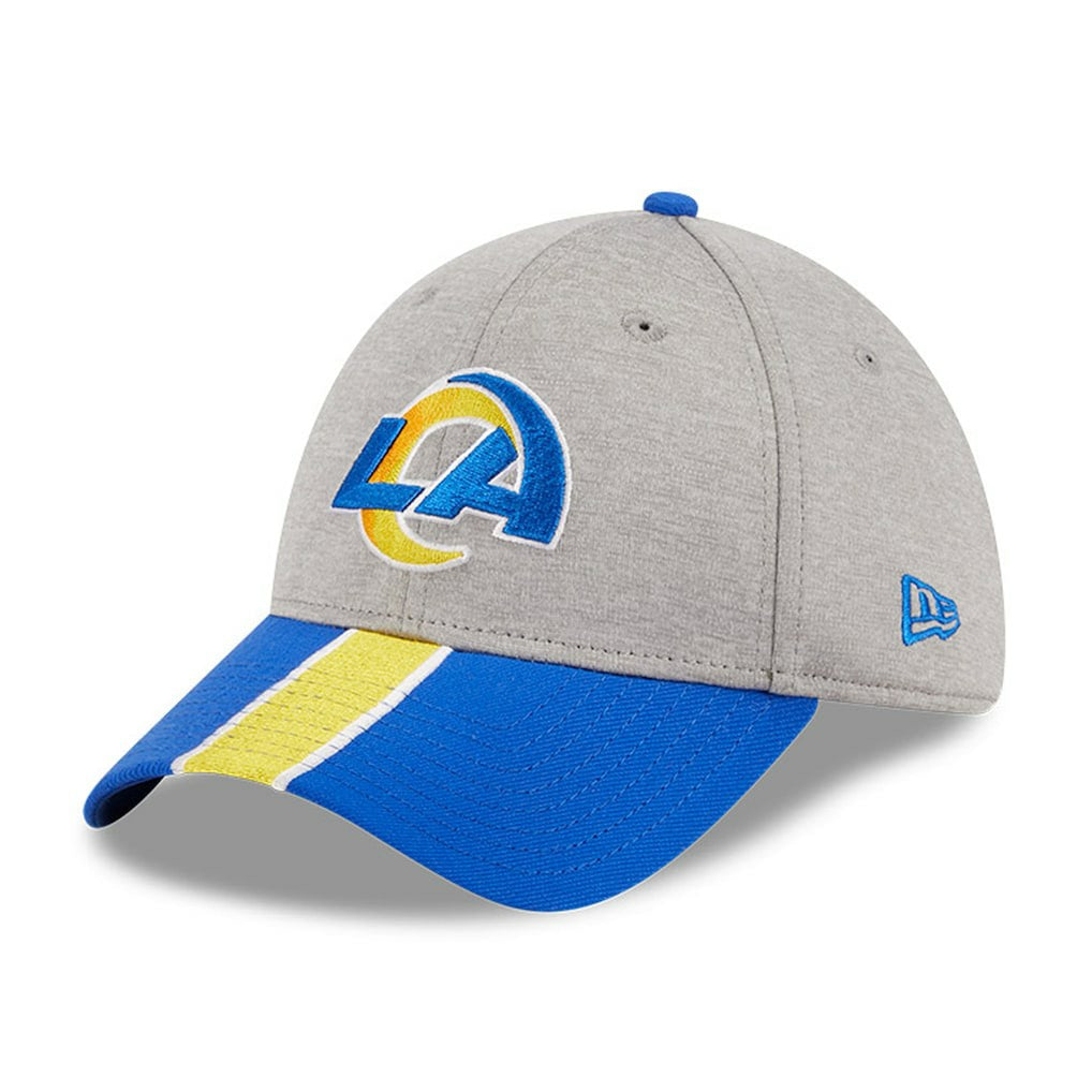 Los Angeles Rams New Era Striped 39THIRTY Flex Hat