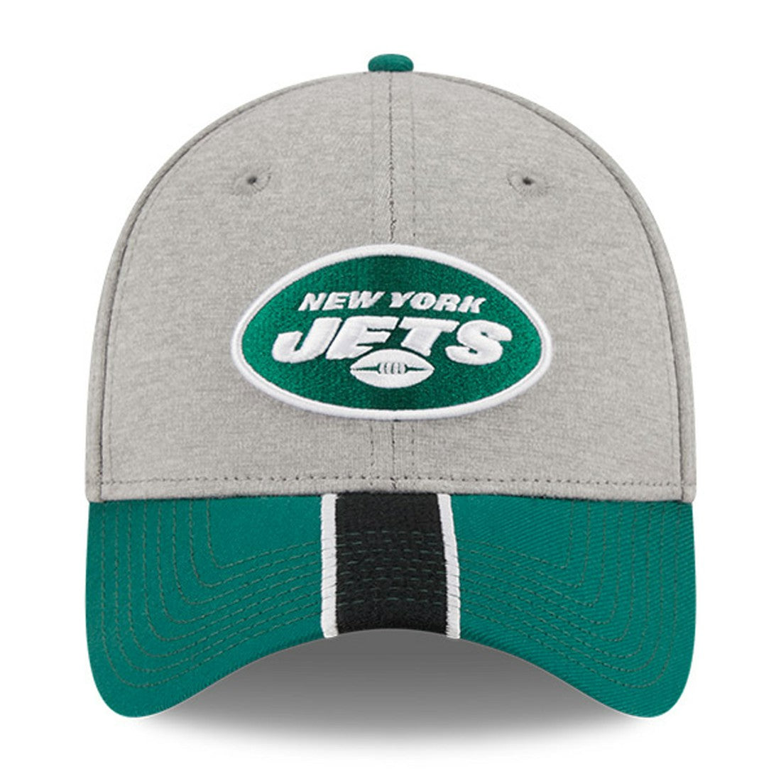 New York Jets New Era Striped 39THIRTY Flex Hat