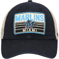Miami Marlins '47 Four Stroke Clean Up Trucker Snapback Hat | MLB Shop