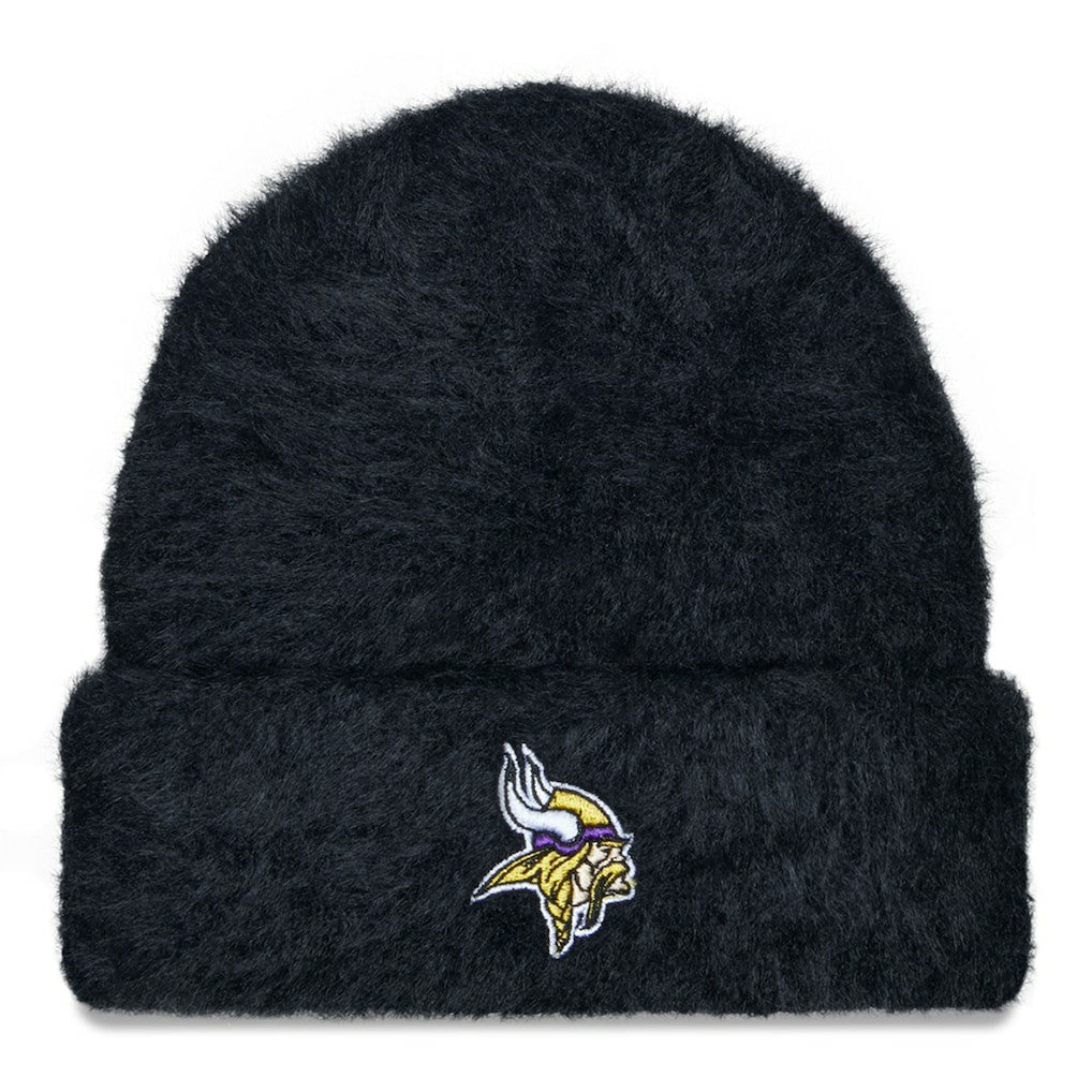 Minnesota Vikings New Era Women's Fuzzy Cuffed Knit Hat