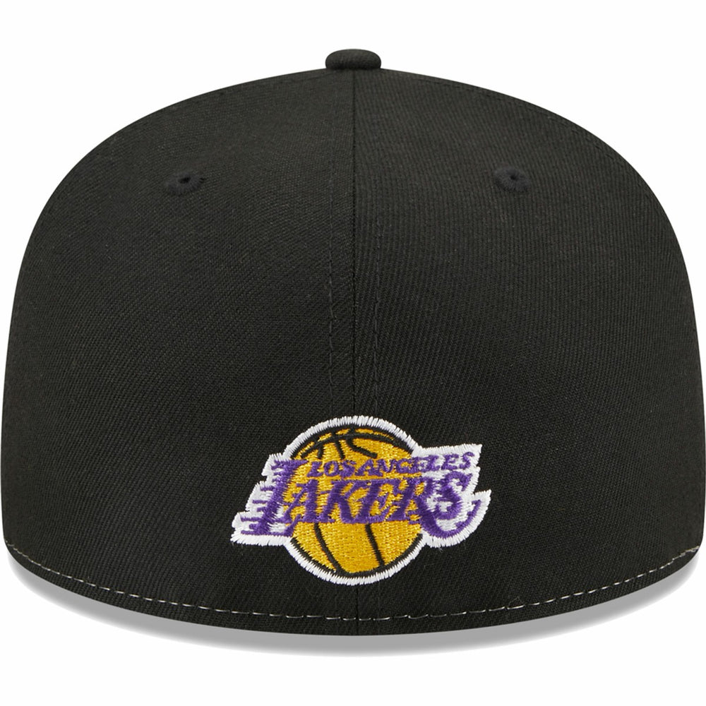 Los Angeles Lakers Pop Front 59FIFTY Fitted Hat On Sale