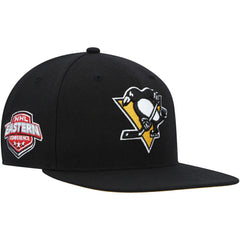 Pittsburgh Penguins '47 Sure Shot Captain Snapback Hat Discount