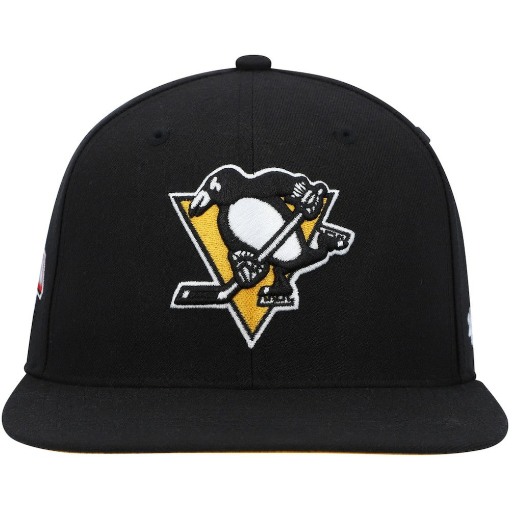Pittsburgh Penguins '47 Sure Shot Captain Snapback Hat Discount