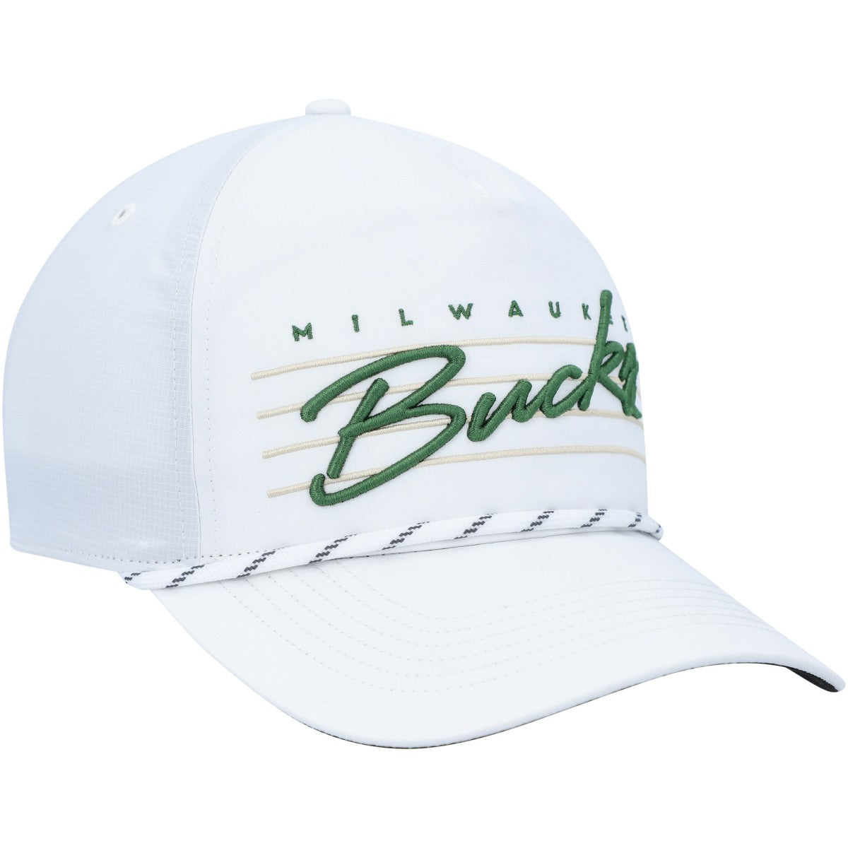 Milwaukee Bucks '47 Downburst Hitch Snapback Hat New