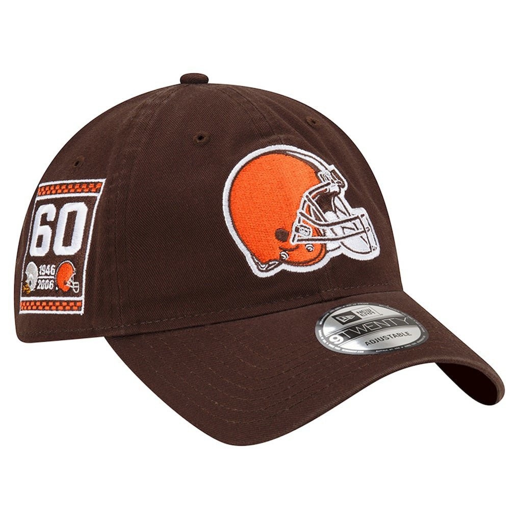 Cleveland Browns New Era Distinct 9TWENTY Adjustable Hat