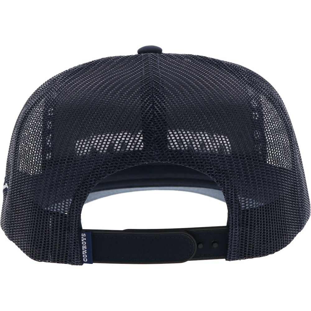 Dallas Cowboys  HOOey Wordmark Rope Trucker Adjustable Hat