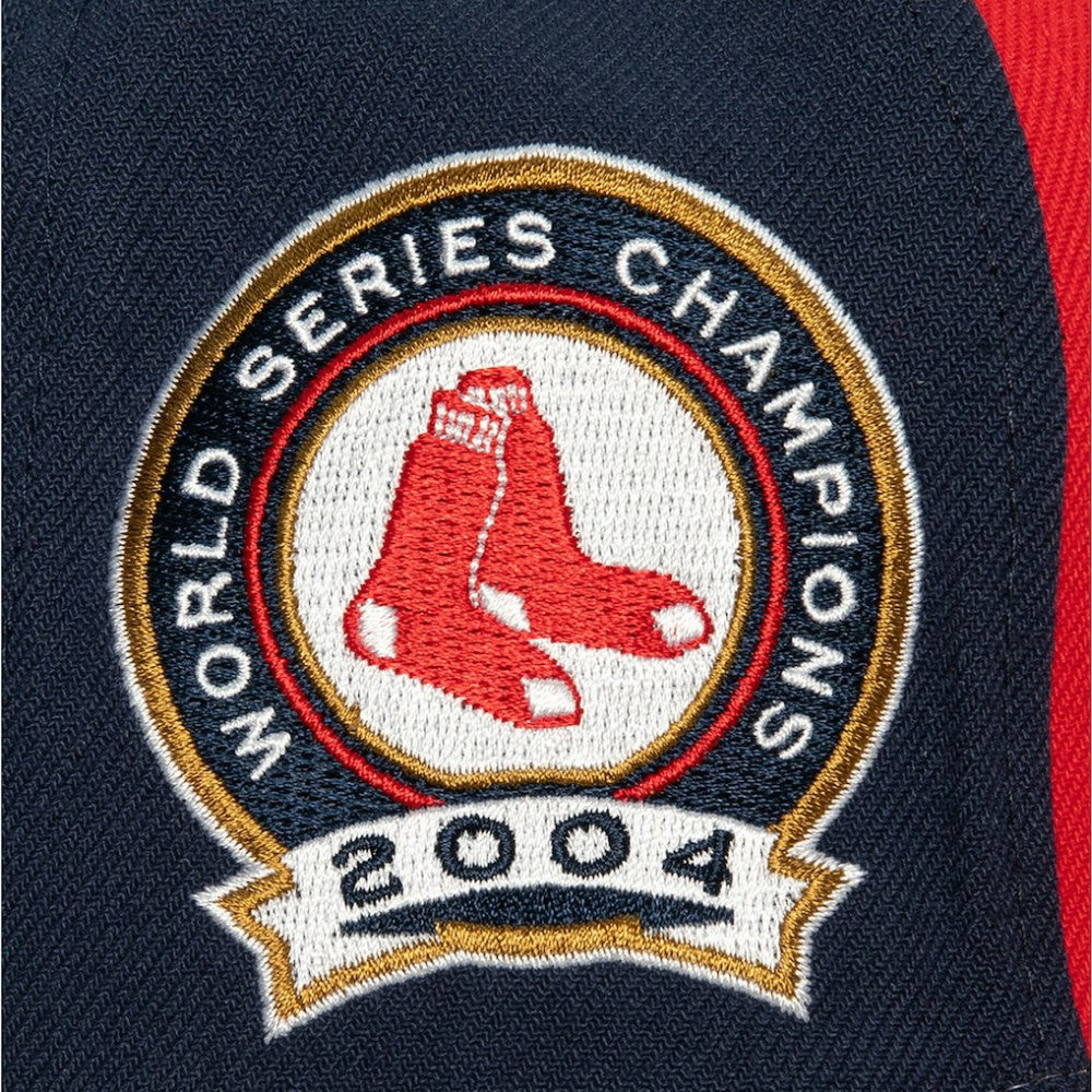 Boston Red Sox Mitchell & Ness Bases Loaded Fitted Hat | MLB Shop