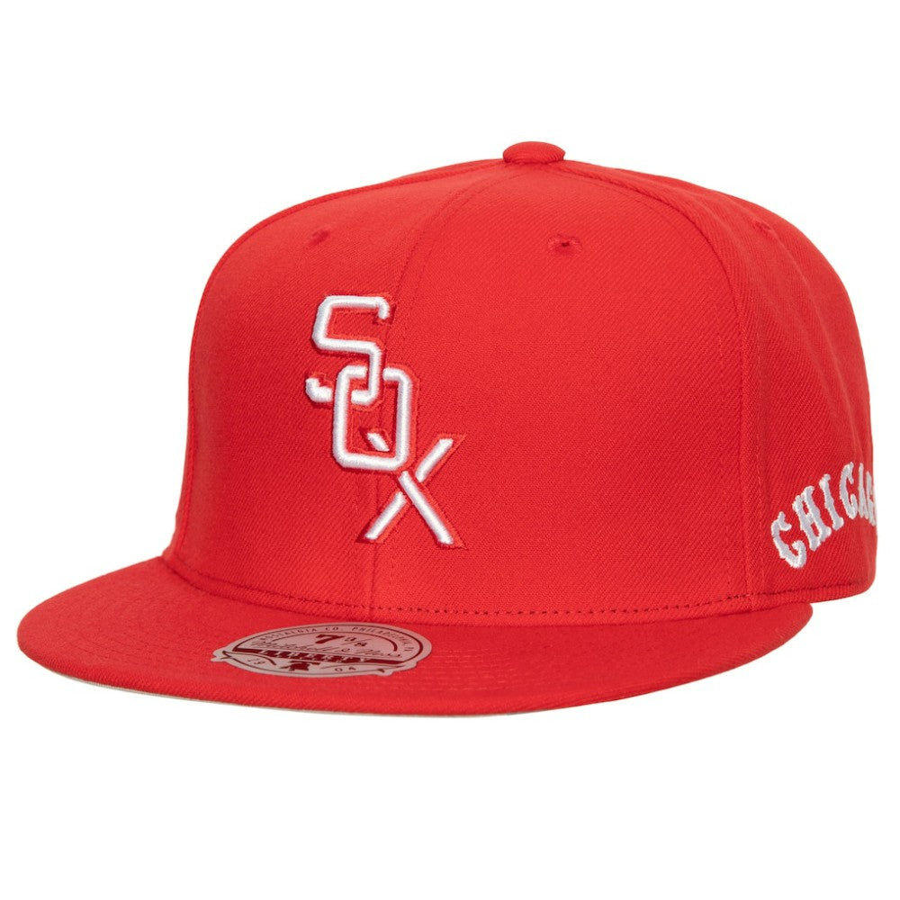 Chicago White Sox Mitchell & Ness Bases Loaded Fitted Hat | MLB Near me