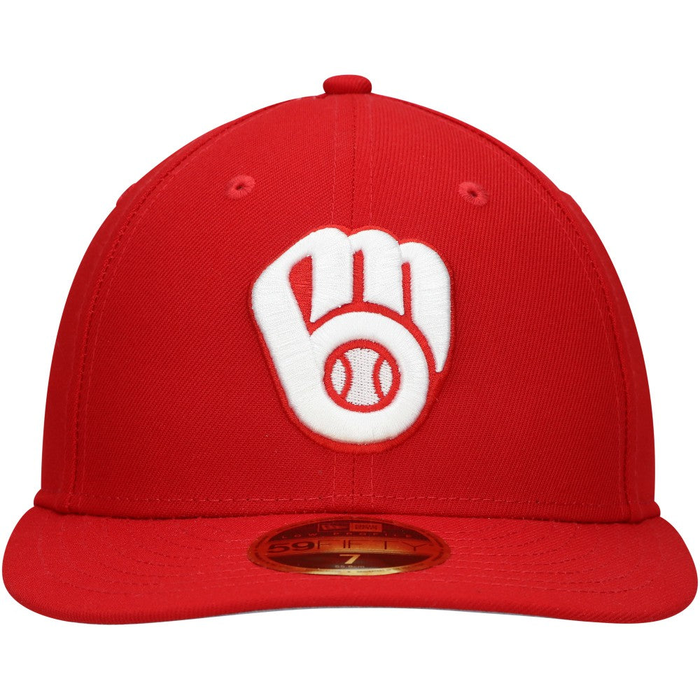 Milwaukee Brewers New Era Low Profile 59FIFTY Fitted Hat | MLB New