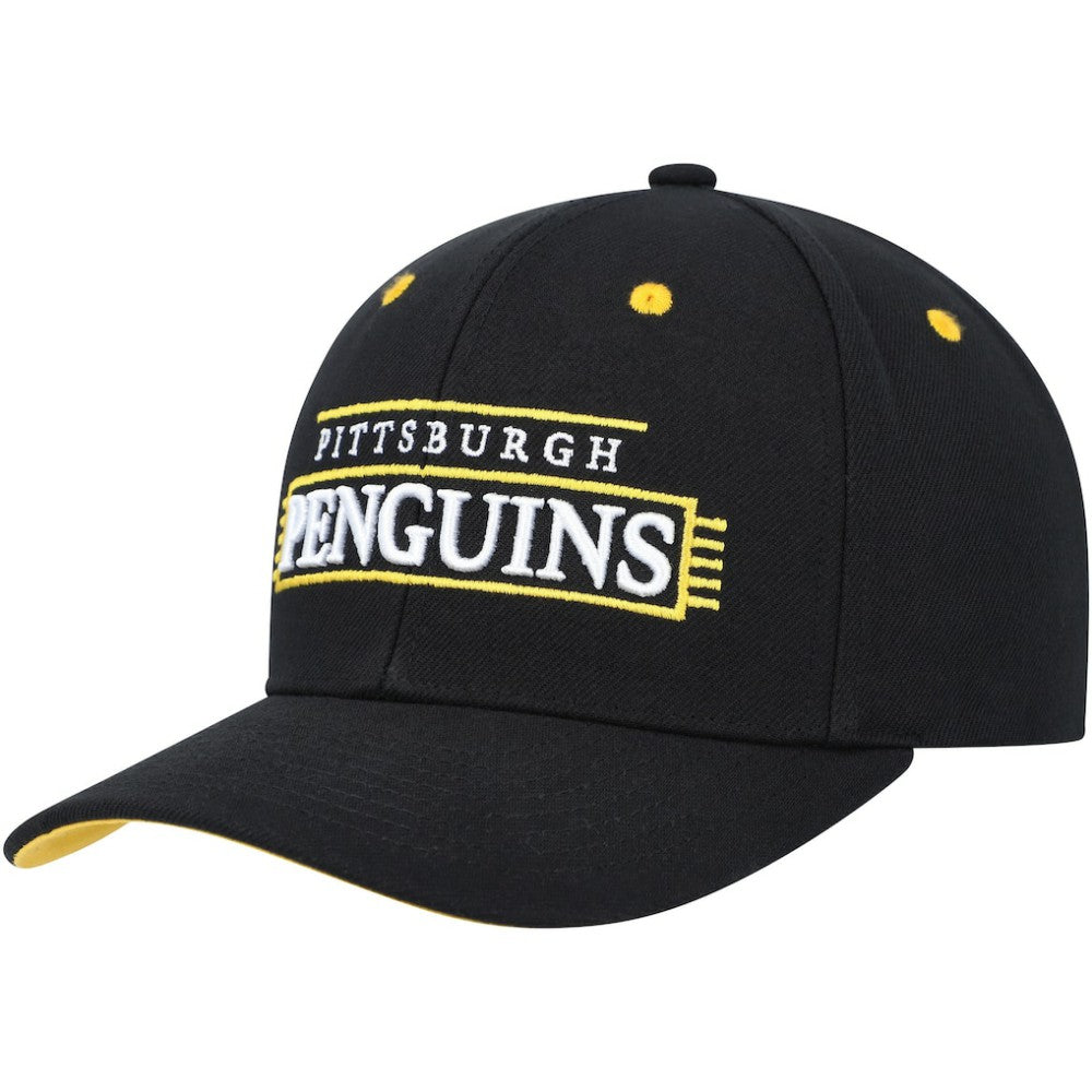 Pittsburgh Penguins Mitchell & Ness LOFI Pro Snapback Hat For Sale