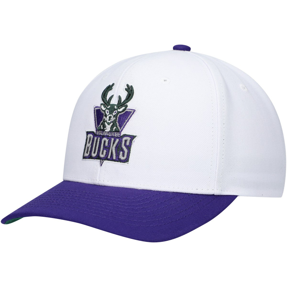 Milwaukee Bucks Hardwood Classics Core 2-Tone 2.0 Pro Snapback Hat Discount