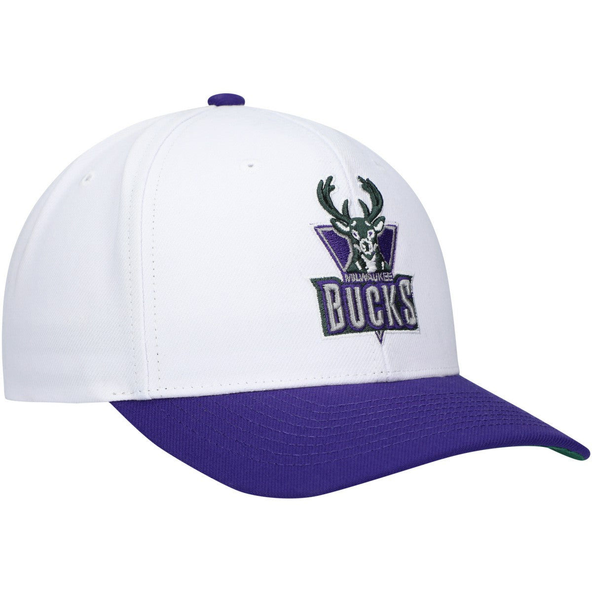 Milwaukee Bucks Hardwood Classics Core 2-Tone 2.0 Pro Snapback Hat Discount